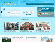 Tablet Screenshot of nepalpropertysales.com